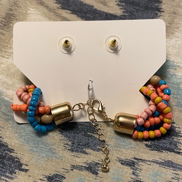 Indigo Authority - Monarch Pastel Bracelet & Earring Set - Picture 3 of 4